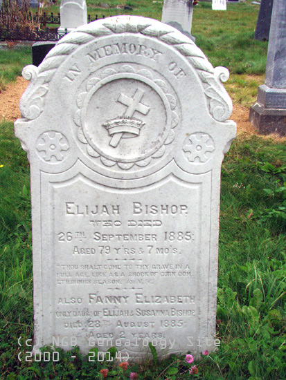 Elijah and Fannie Bishop