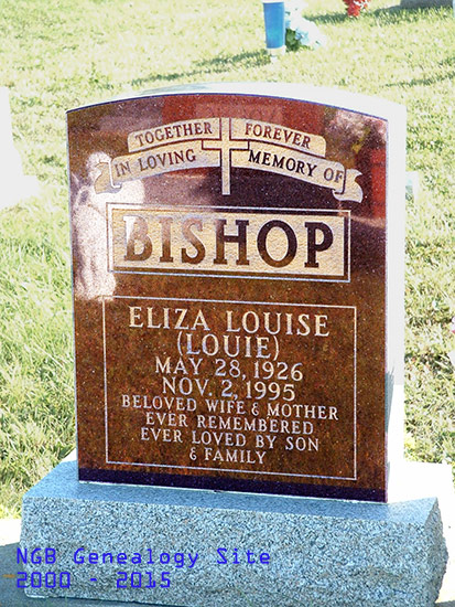 Eliza Louise (Louie) Bishop