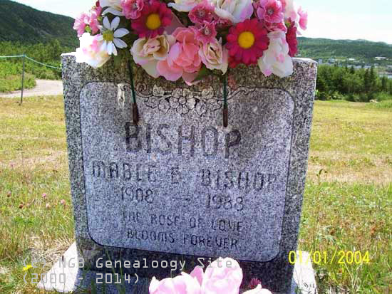 MABLE E. BISHOP