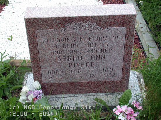 Sarah Ann Bishop