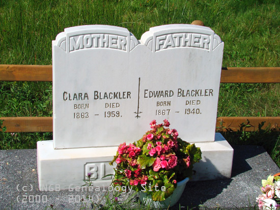 Clara & Edward Blackler