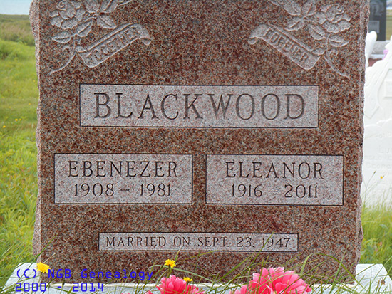 Ebenezer and Eleanor Blackwood