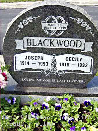 Joseph and Cecily Blackwood