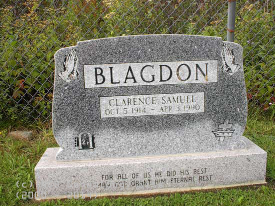 Clarence Samuel Blagdon