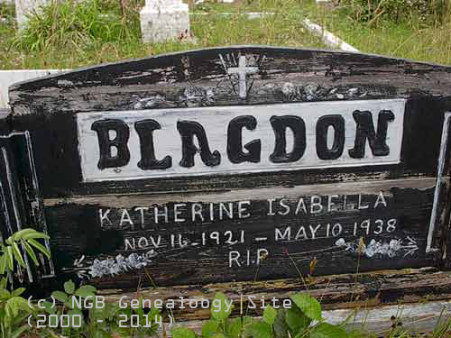 Katherine Isabella Blagdon