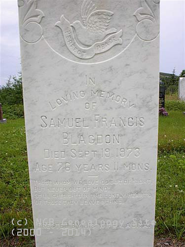 Samuel Francis Blagdon