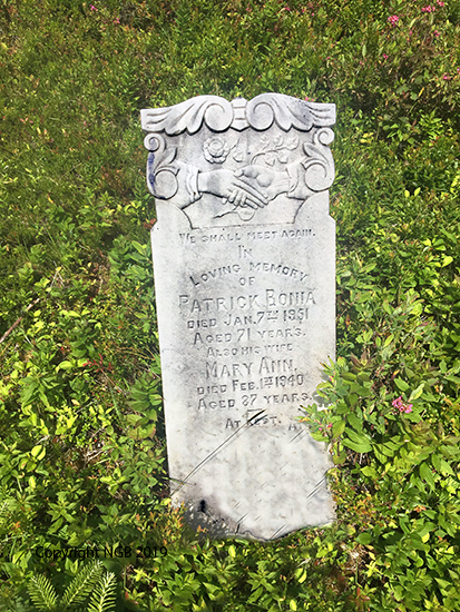 Patrick & Mary Ann Bonia