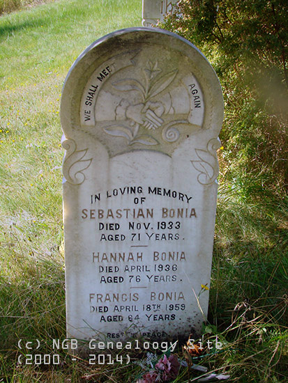 Sebastian, Hannah & Francis Bonia