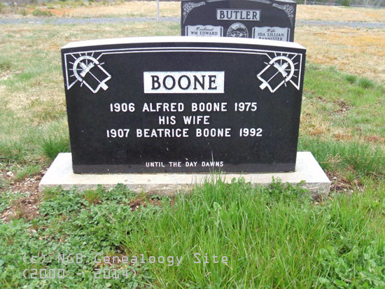 Alfred & Beatrice Boone