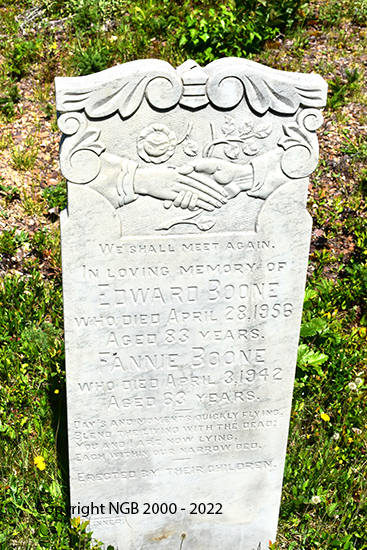 Edward & Fannie Boone