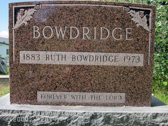 Ruth Bowdridge