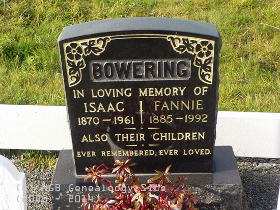 Isaac and Fannie Bowering