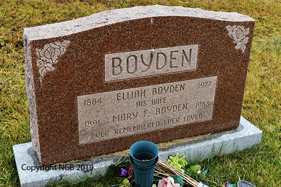 Elijah & Mary Boyden
