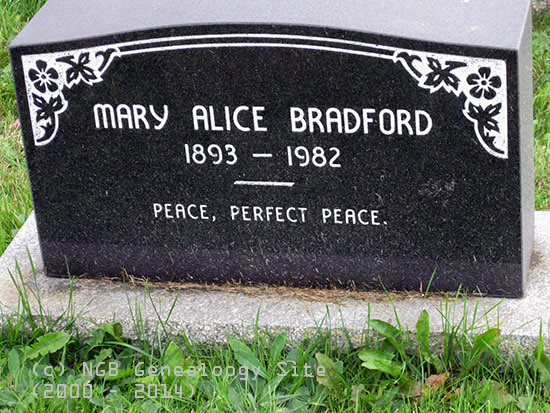 Mary Alice Bradford