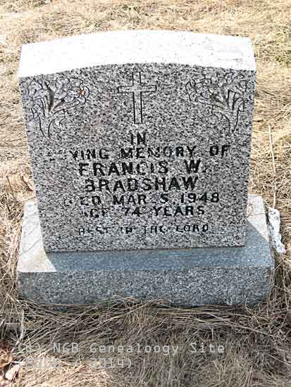  Francis W. Bradshaw