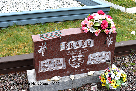 Ambrose & Elizabeth Brake