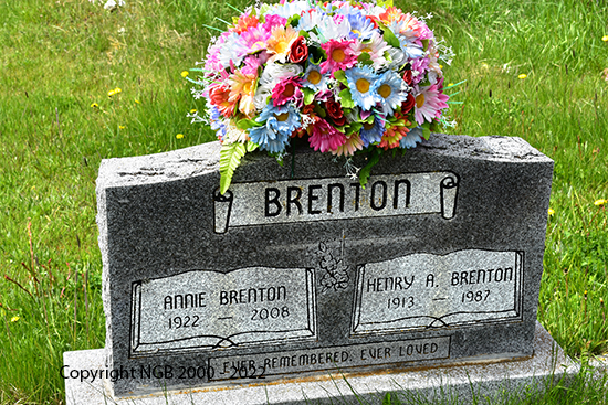 Henry A. & Annie Brenton