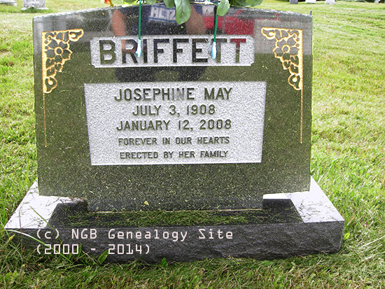 Josephine May Briffett