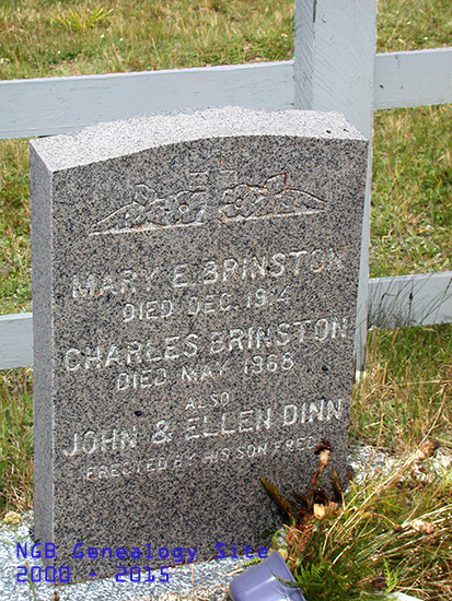 Mary Brinston, Charles Brinston