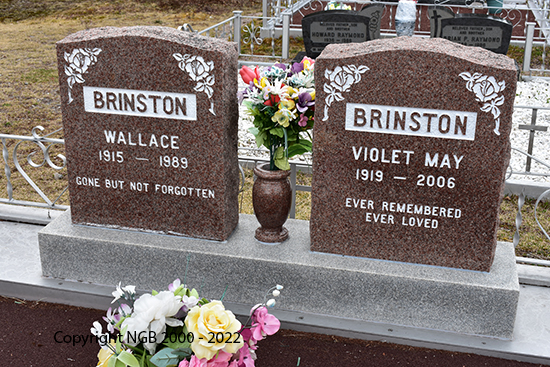 Wallace & Violet May Brinston
