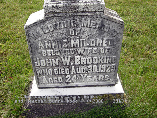 Annie Mildred Brooking