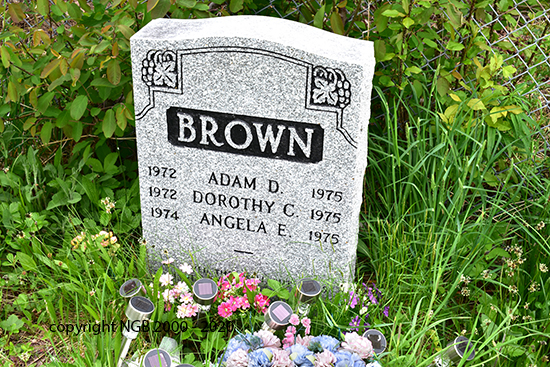 Adam D., Dorothy C. &amp; Angela E. Brown