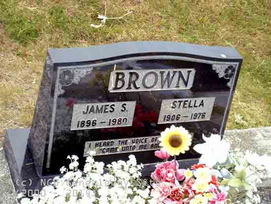 James and Stella Brown