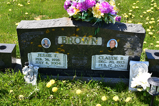 Jessie F. & Claude R. Brown