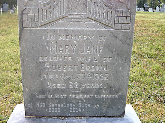 Mary Jane Brown