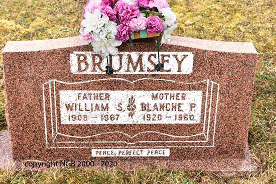 William S. & Blanche P. Brumsey