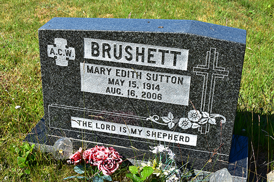 Mary Edith Sutton Brushett