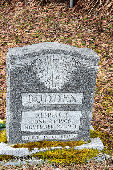 Alfred J. & Olive Martina Budden 