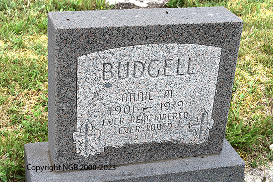 Annie M. Budgell