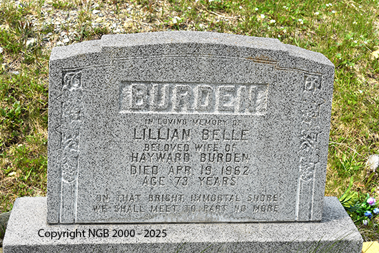 Lillian Belle Burden