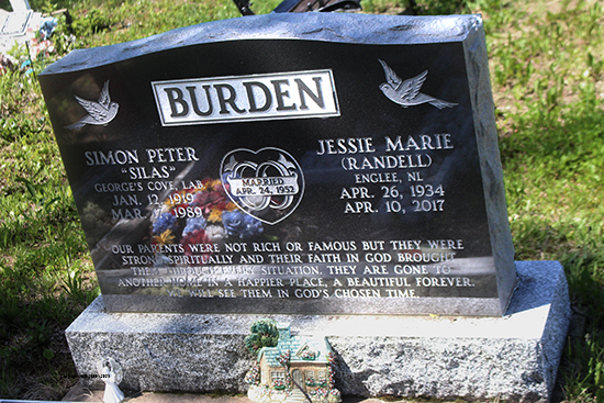 Simon Peter & Jessie Marie Burden