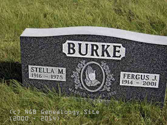 Stella M. and Fergus J. BURKE