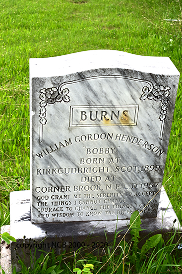 William Gordon-Henderson Burns