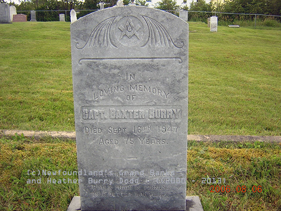 Captain NBaxter Burry