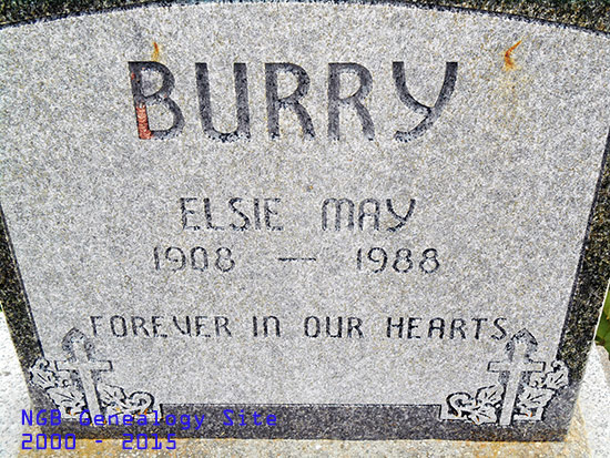 Elsie May Burry