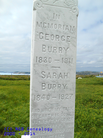George & Sarah Burry