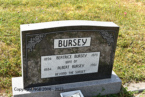 Albert & Beatrice Bursey