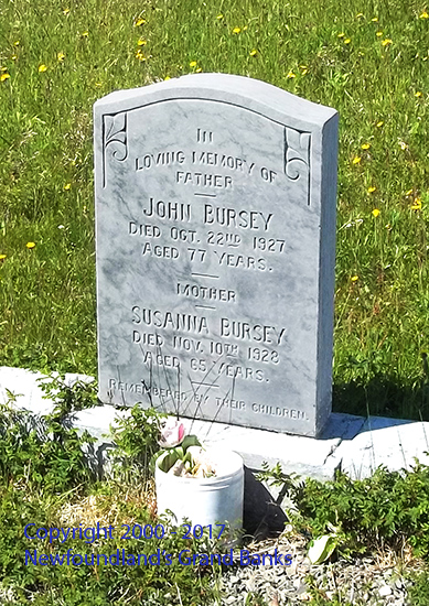 John & Susanna Bursey