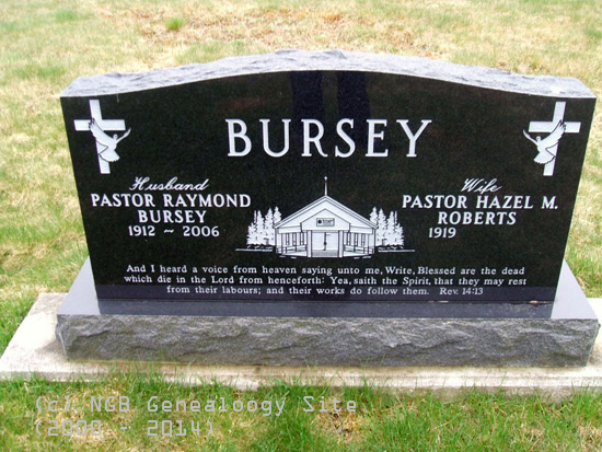 Pastor Raymond Bursey