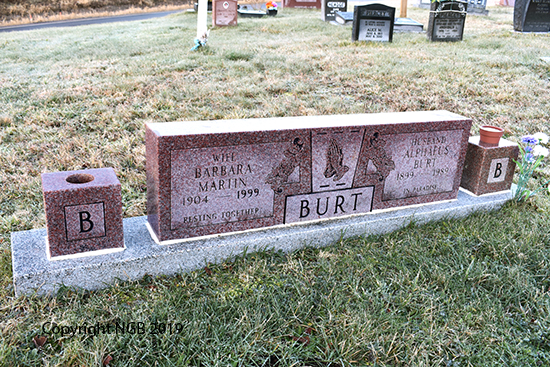 Barbara Martin & Alphaeus Burt