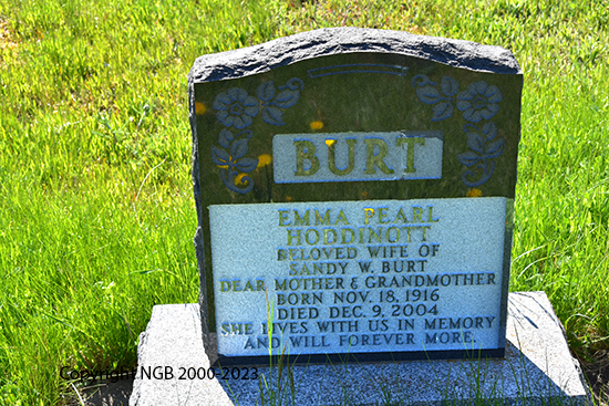 Emma Pearl Hoddinott Burt