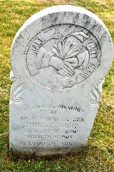 Thomas & Elizbeth Burt