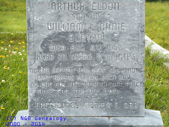 Arthur Eldon Burton