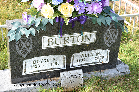 Boyce P. & Viola M. Burton