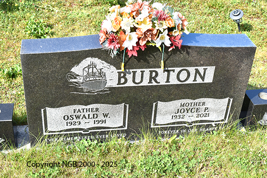 Oswald W. & Joyce P. Burton