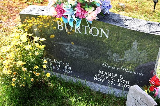 Rowland E. & Marie E. Burton